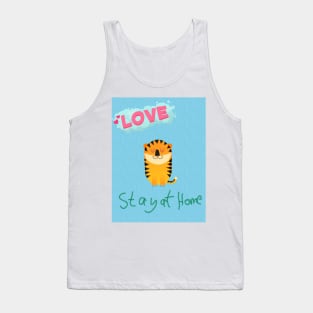 stay at home Tank Top